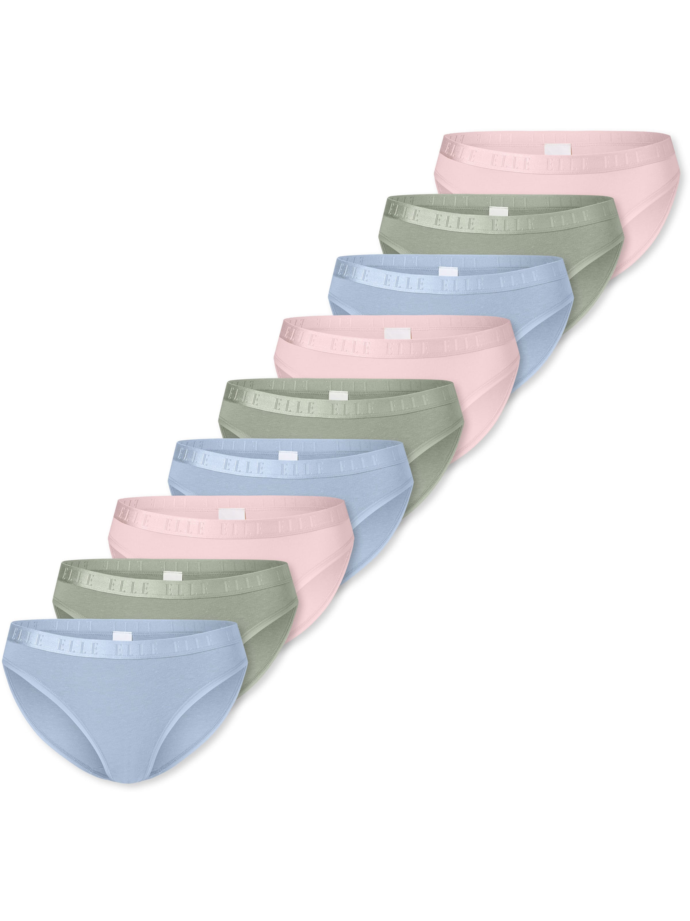 ELLE Slip ' Super Soft ' in Blue: front