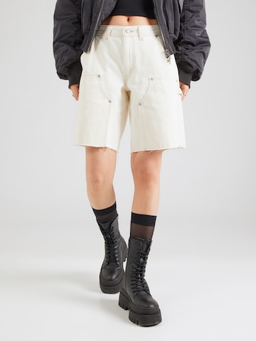 Wide leg Jeans cargo di LEVI'S ® in bianco: frontale