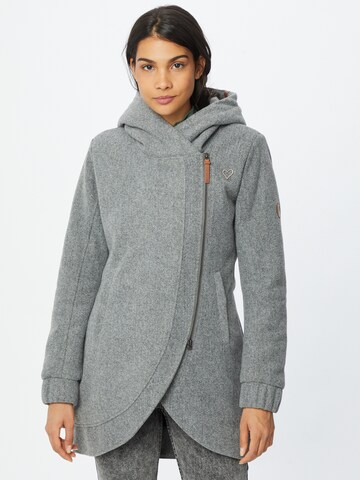 Alife and Kickin Between-Seasons Coat 'CarlottaAK' in Grey: front