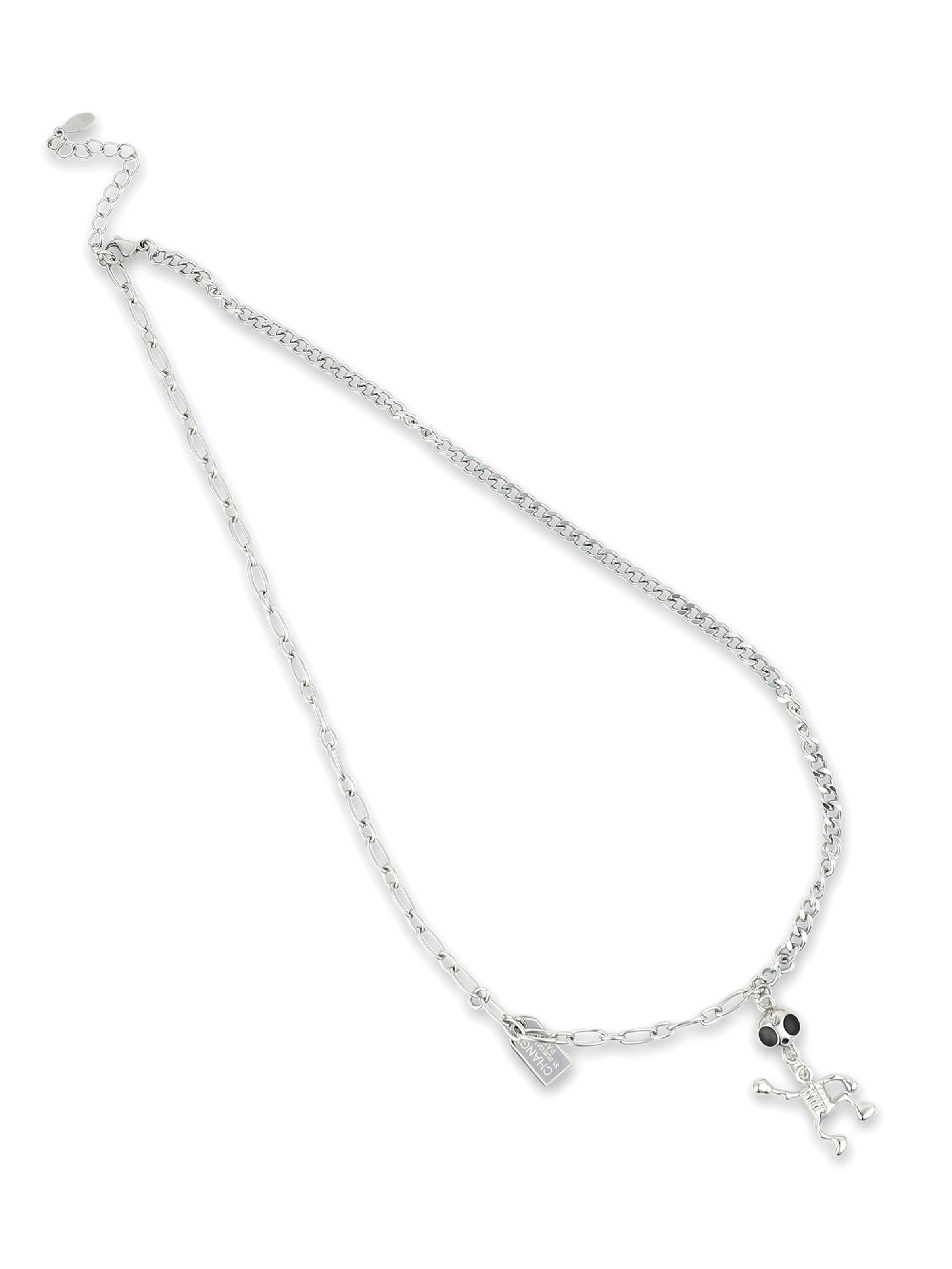 SOHI Řetízek ' Tanzi ' - černá / stříbrná, Produkt