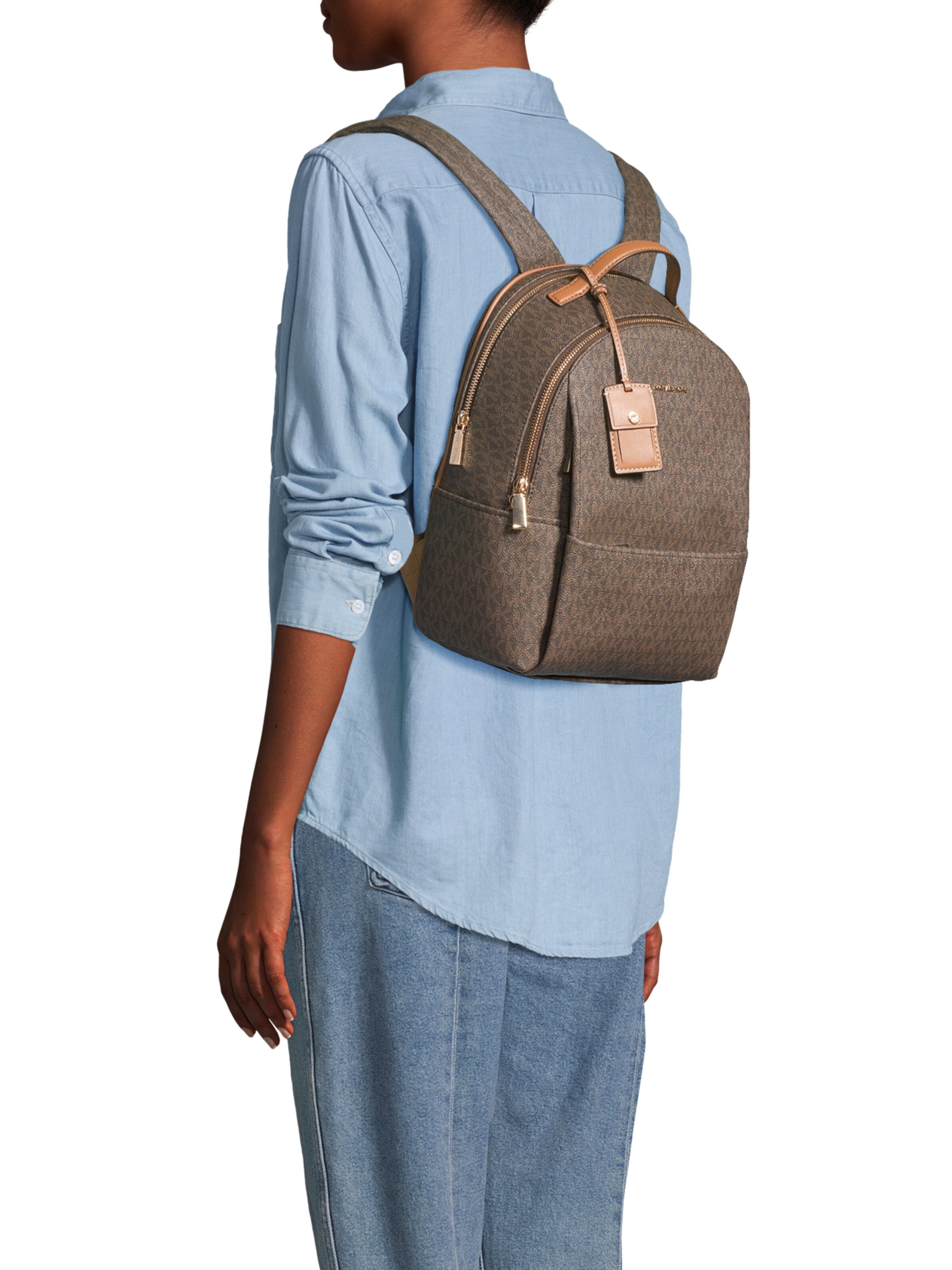 Rucsac de la MICHAEL Michael Kors pe maro