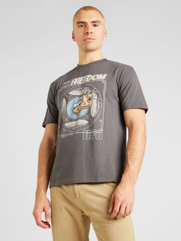 Springfield T-Shirt in Grau: Vorderseite