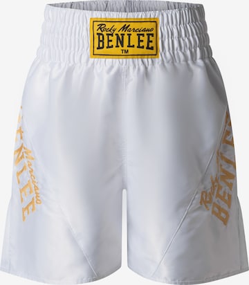 Benlee Normalny krój Spodnie sportowe 'Bonaventure' w kolorze biały: przód