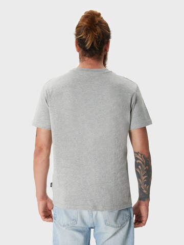 Oldskull Shirt 'Wrldvibe Time To Live' in Grey