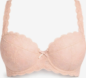 Balconnet Soutien-gorge 'MILENKA balconette bra beige' MILENKA en beige : devant