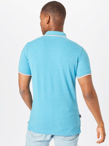 Superdry Tapered Shirt 'POOLSIDE' in Blauw