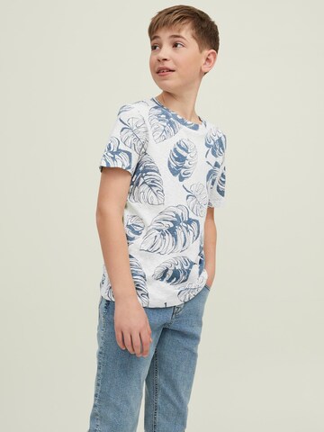 Jack & Jones Junior Shirt 'Breezy' in White: front