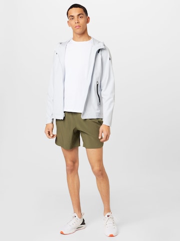 UNDER ARMOUR Športna jakna 'Unstoppable' | bela barva