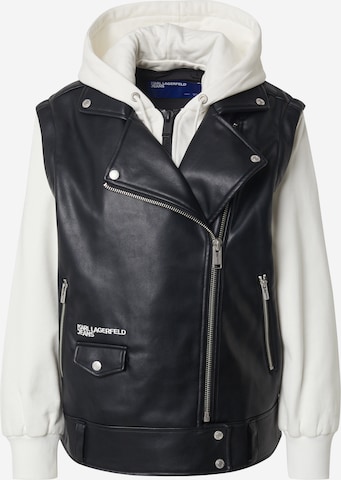 KARL LAGERFELD JEANSPrijelazna jakna - crna boja: prednji dio