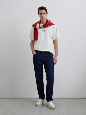 Scalpers Koszulka w kolorze biały: przód