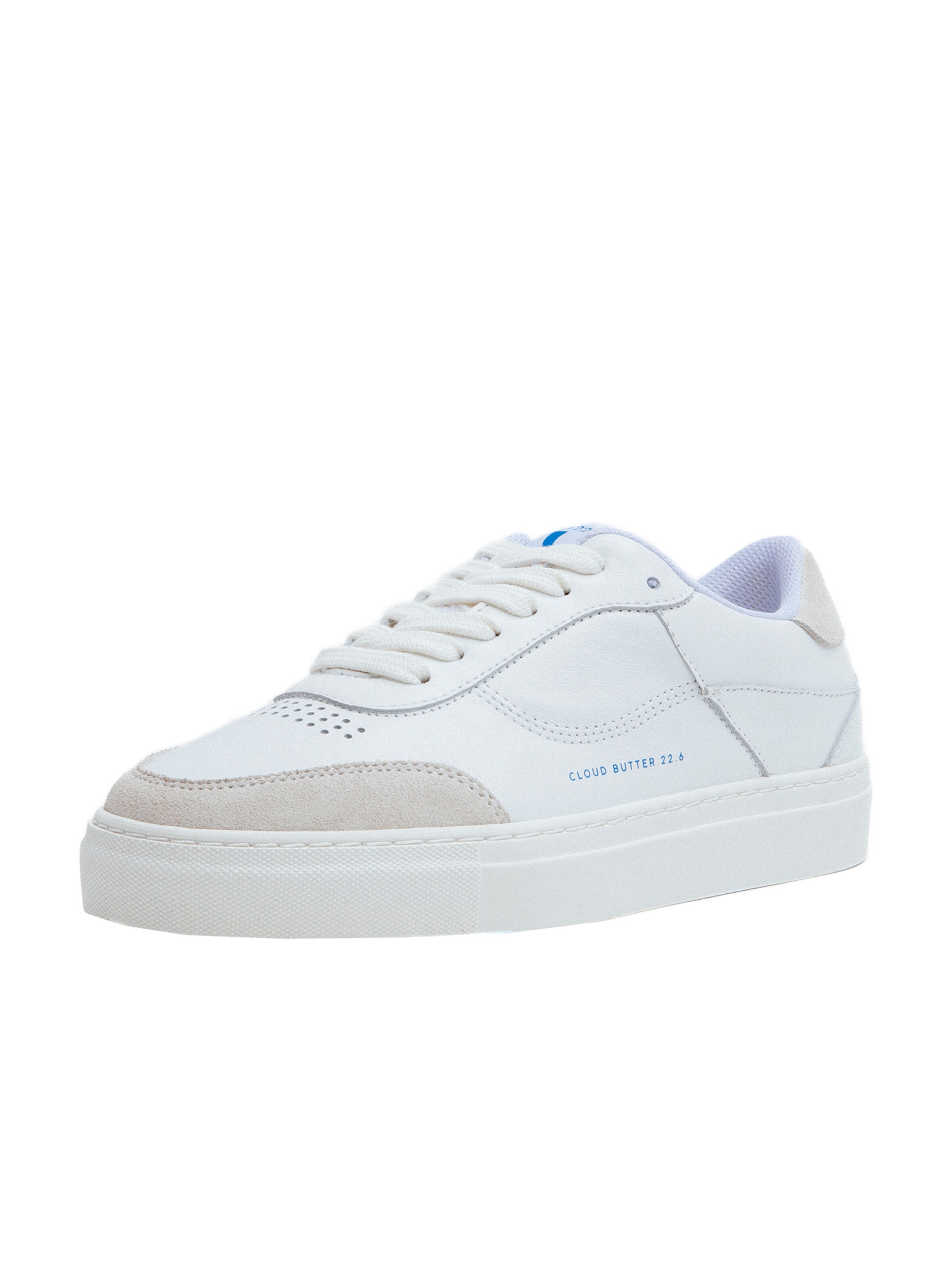 Baskets basses Algori en blanc