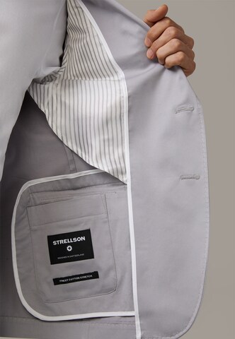 STRELLSON Slim Fit Sakko 'Acon' in Grau