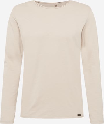 Key Largo Shirt 'CHEESE' in Beige: voorkant