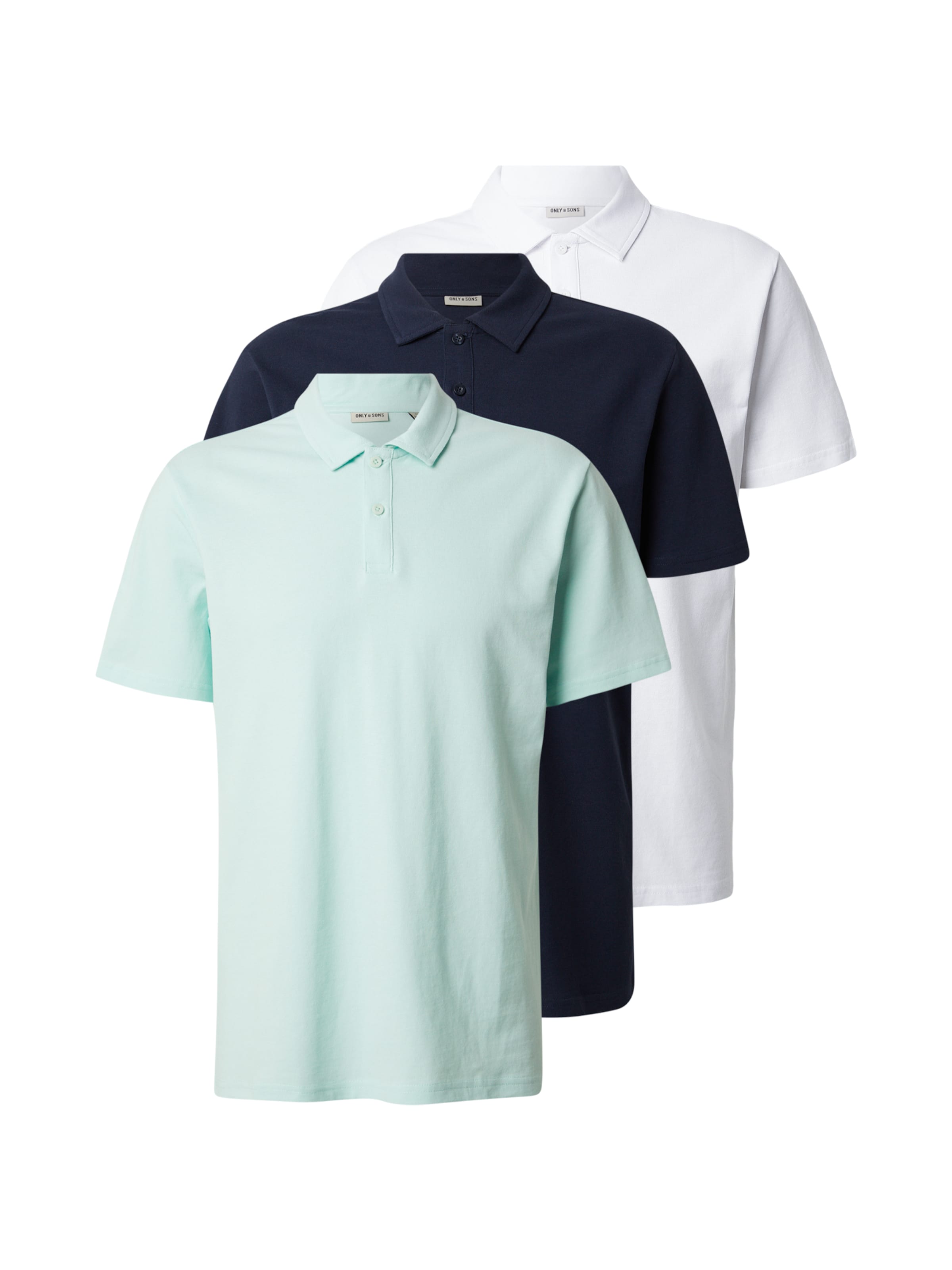 Only & Sons Poloshirt 'ONSGORDON' in Blau: Vorderseite
