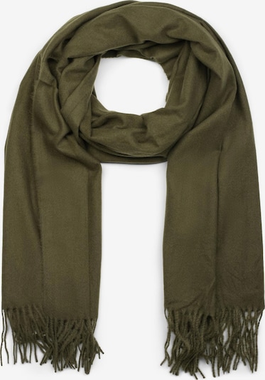 styleBREAKER Schal 'Weicher Schal Uni mit Fransen' in One Size in oliv, Produktansicht