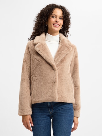 Marie Lund Between-season jacket in Beige: front