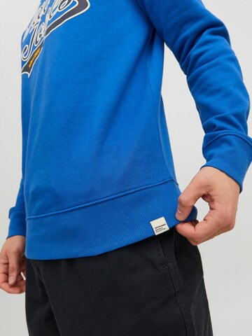 JACK & JONES Sweatshirt 'BECKS' in Blauw