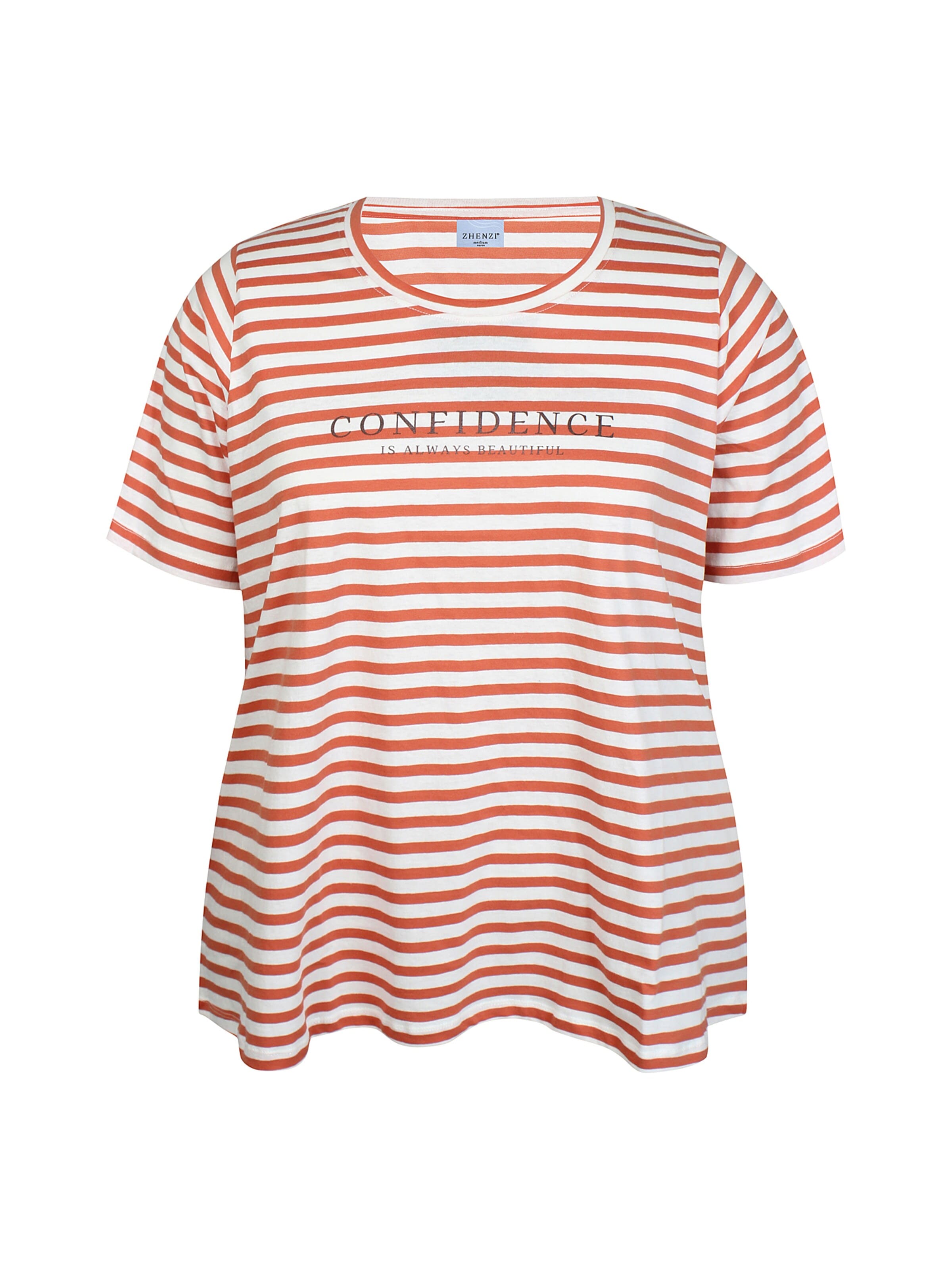 Zhenzi Shirt 'Karin 1429' in Orange: front