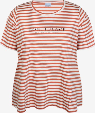 Zhenzi Shirt 'Karin 1429' in Orange: Vorderseite
