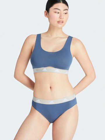ADIDAS SPORTSWEAR Bralette Bra ' SCOOP BRALETTE ' in Blue