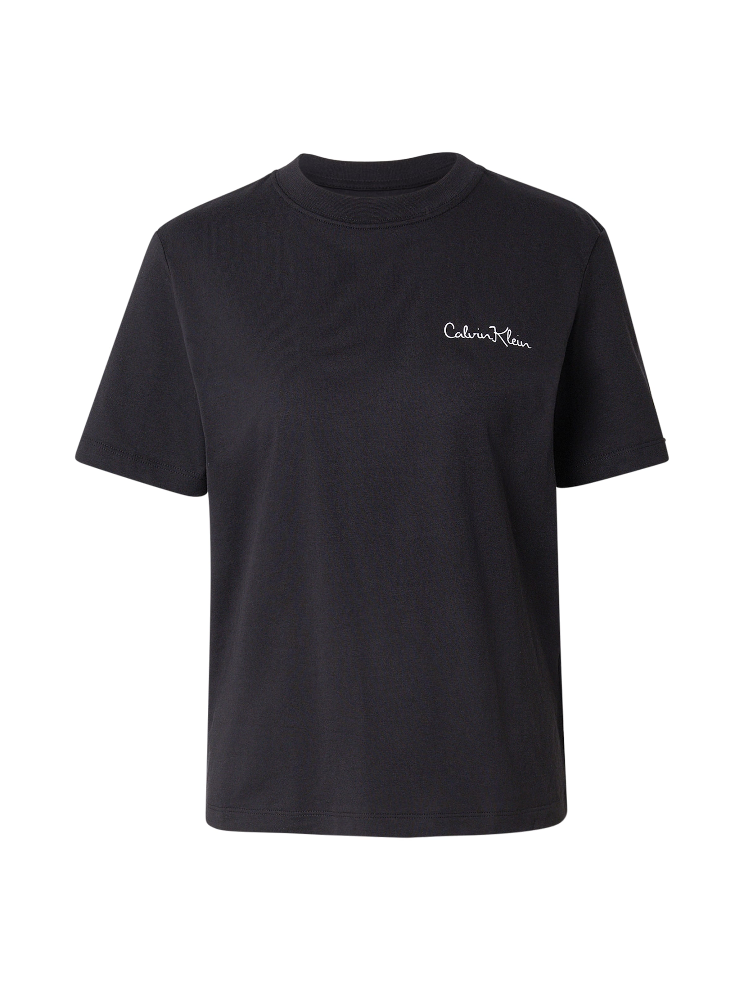 T-shirt 'CLASSIC' Calvin Klein Jeans en noir : devant