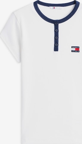 T-shirt Tommy Jeans en blanc : devant