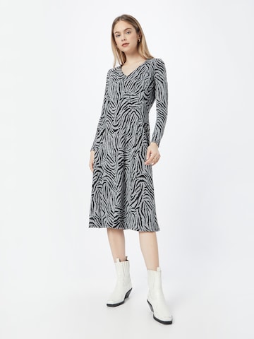 Robe Wallis en gris : devant