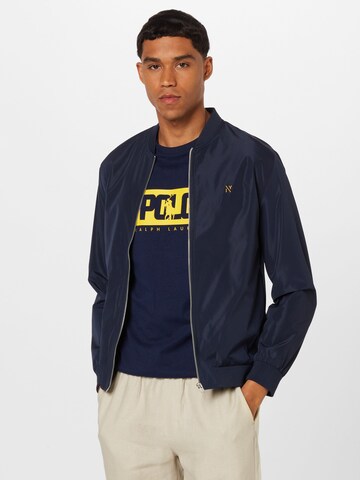 NOWADAYS Between-Season Jacket in Blue: front