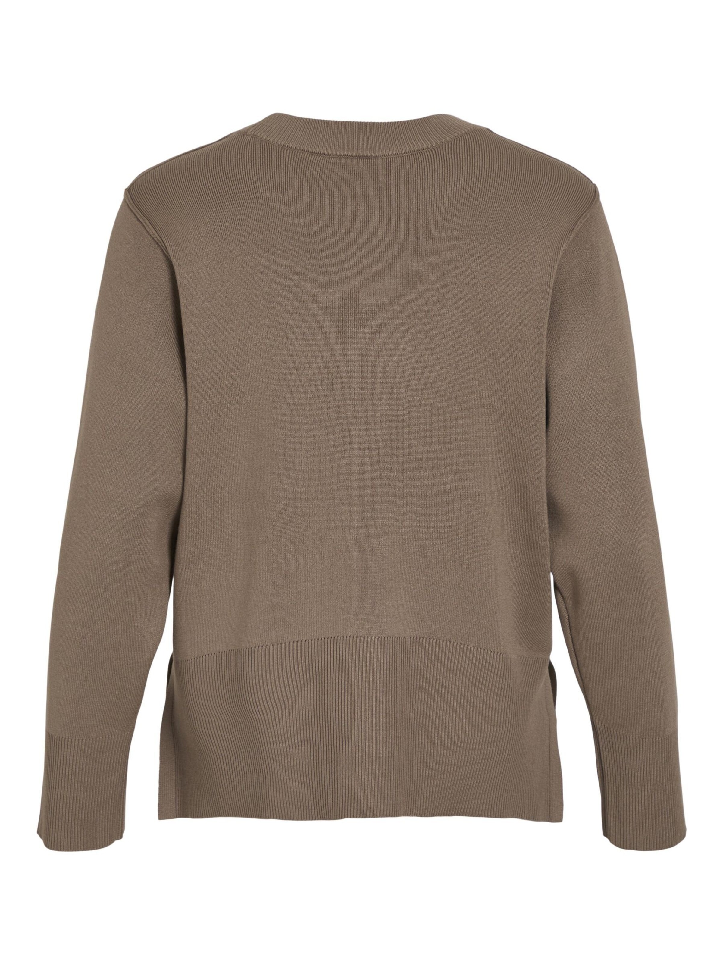 VILA Trui in Bruin