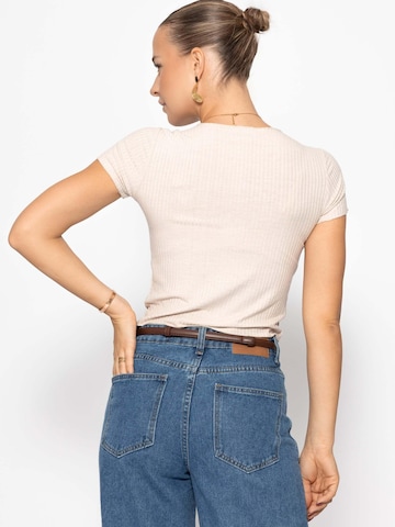 SASSYCLASSY Shirt in Beige