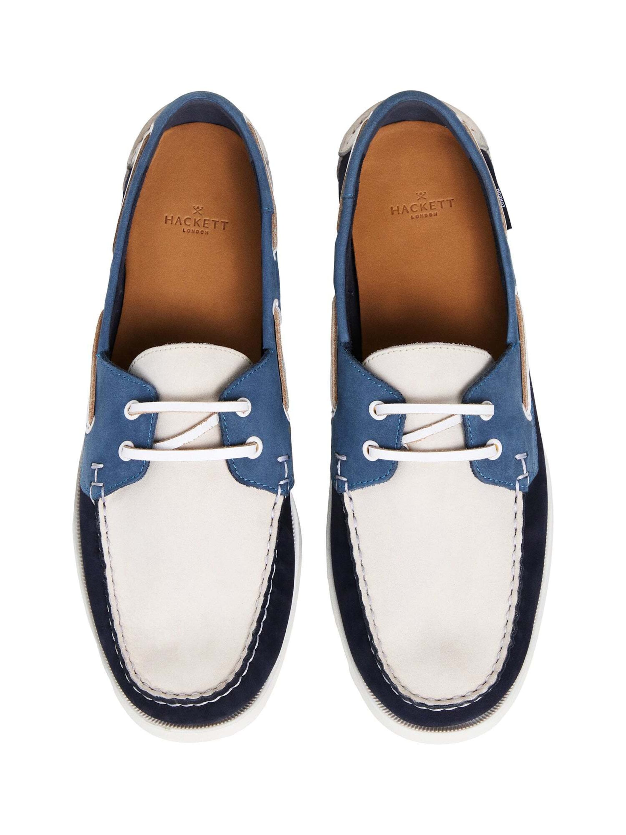 Hackett London Mocassins in Blauw