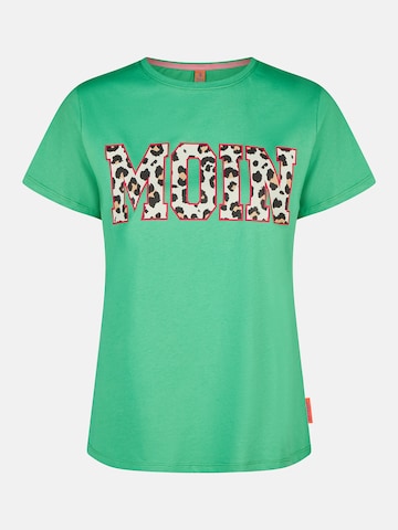 salzhaut Shirt 'Steentje - Moin' in Groen: voorkant