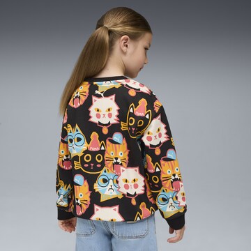 PUMA Sweatshirt 'Moody Cat' in Black