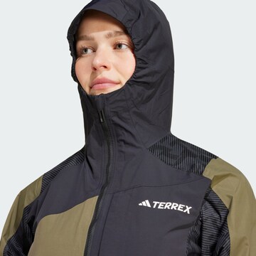 ADIDAS TERREX Outdoorjas 'Xperior Hybrid' in Groen