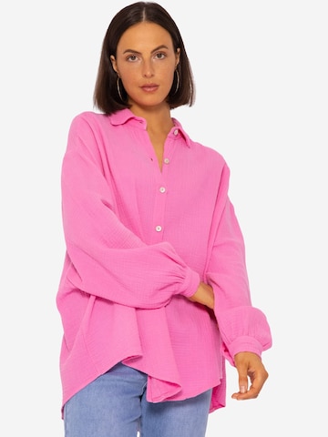 SASSYCLASSY Blus i rosa