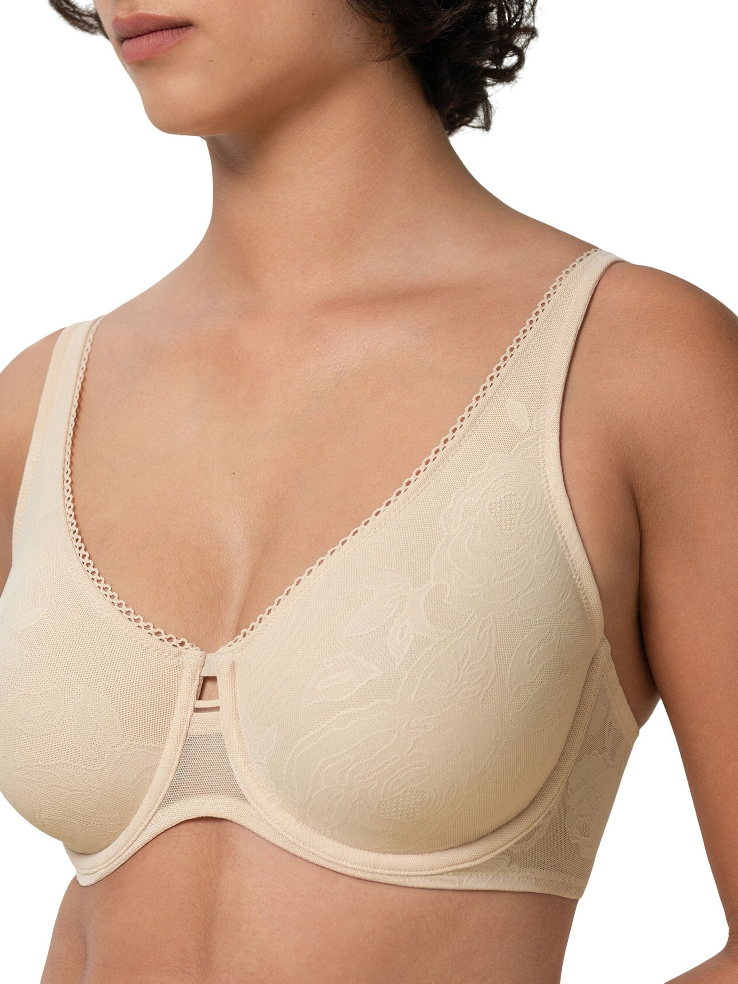 TRIUMPH Bügel-BH ' Wild Rose Sensation ' in Beige