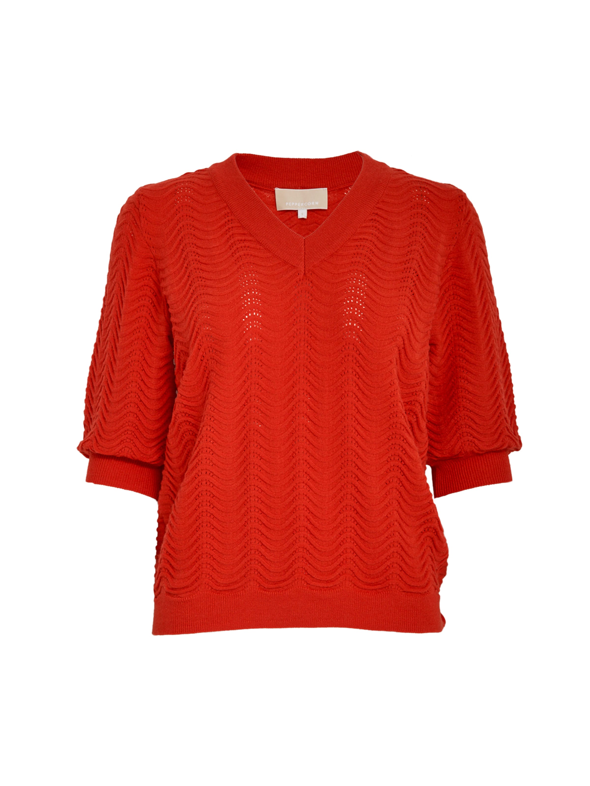 Peppercorn Top 'Ruthia' in Oranje: voorkant