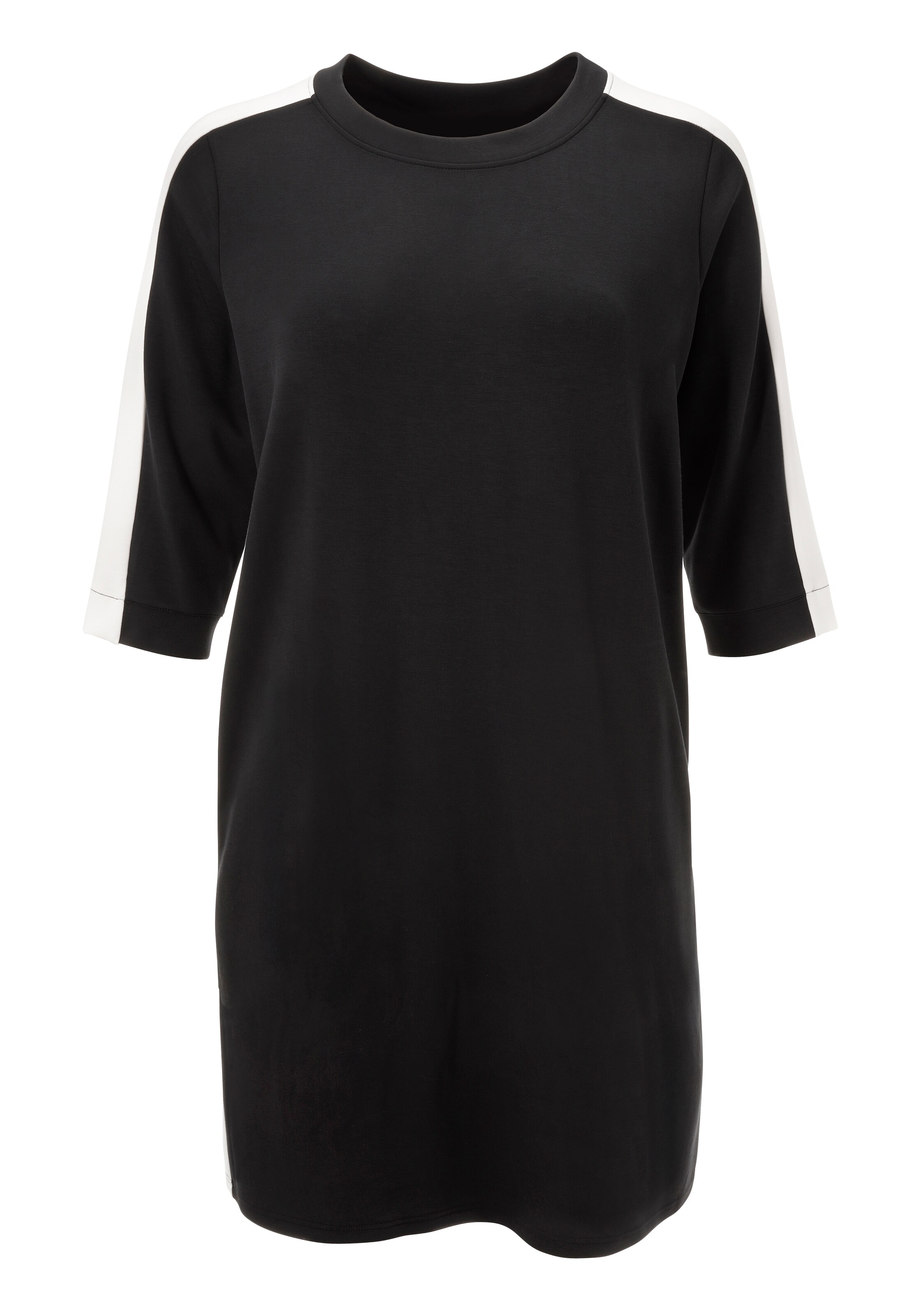 Aniston Sweatkleid in Schwarz: Vorderseite