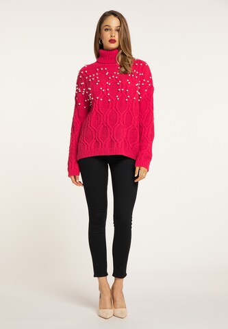 faina Sweater in Red
