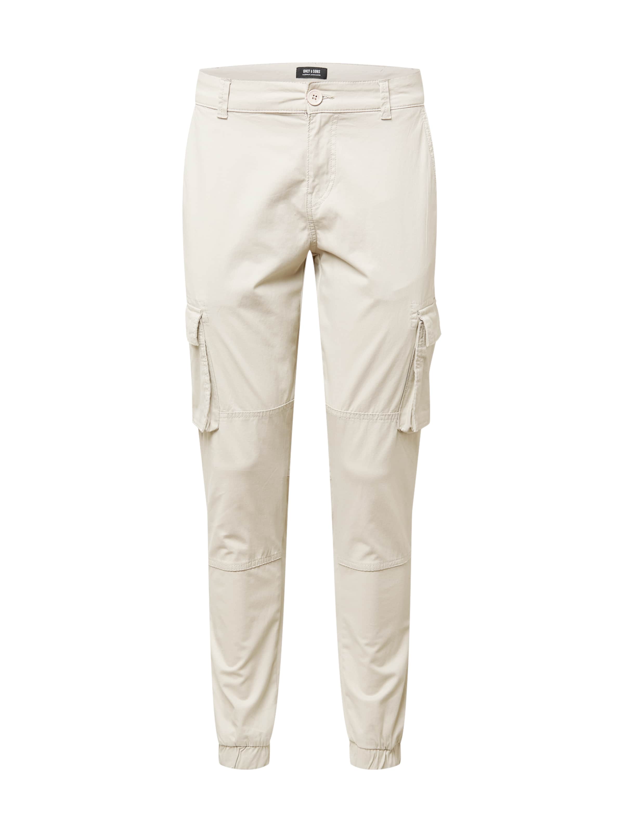 Only & Sons Cargobukser 'Cam Stage' i beige: forside