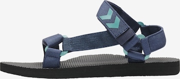 Hummel Sandalen in Blauw: voorkant