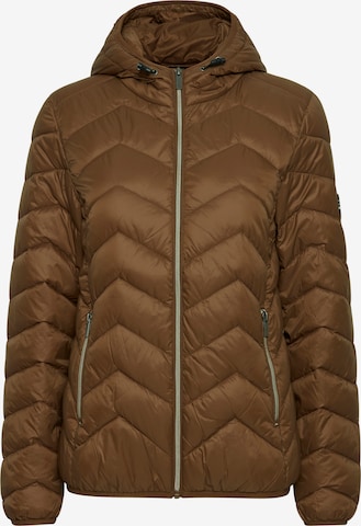 Fransa Between-Season Jacket 'FRBAPADDING' in Brown: front