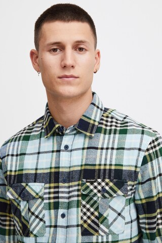 BLEND - Regular Fit Camisa em azul