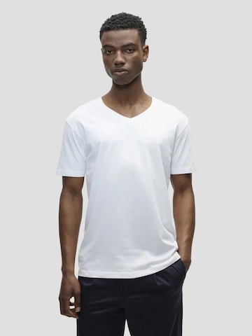 SANVT Shirt 'The V-Neck T-Shirt' in White: front