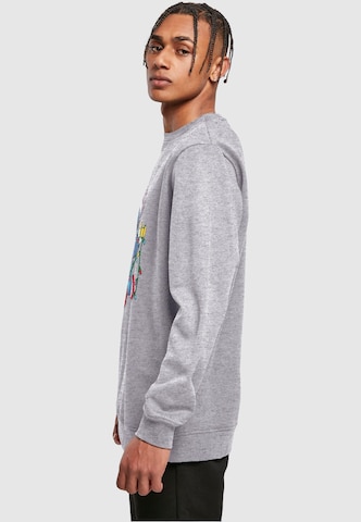Sweat-shirt 'Lilo And Stitch - Christmas Lights' ABSOLUTE CULT en gris