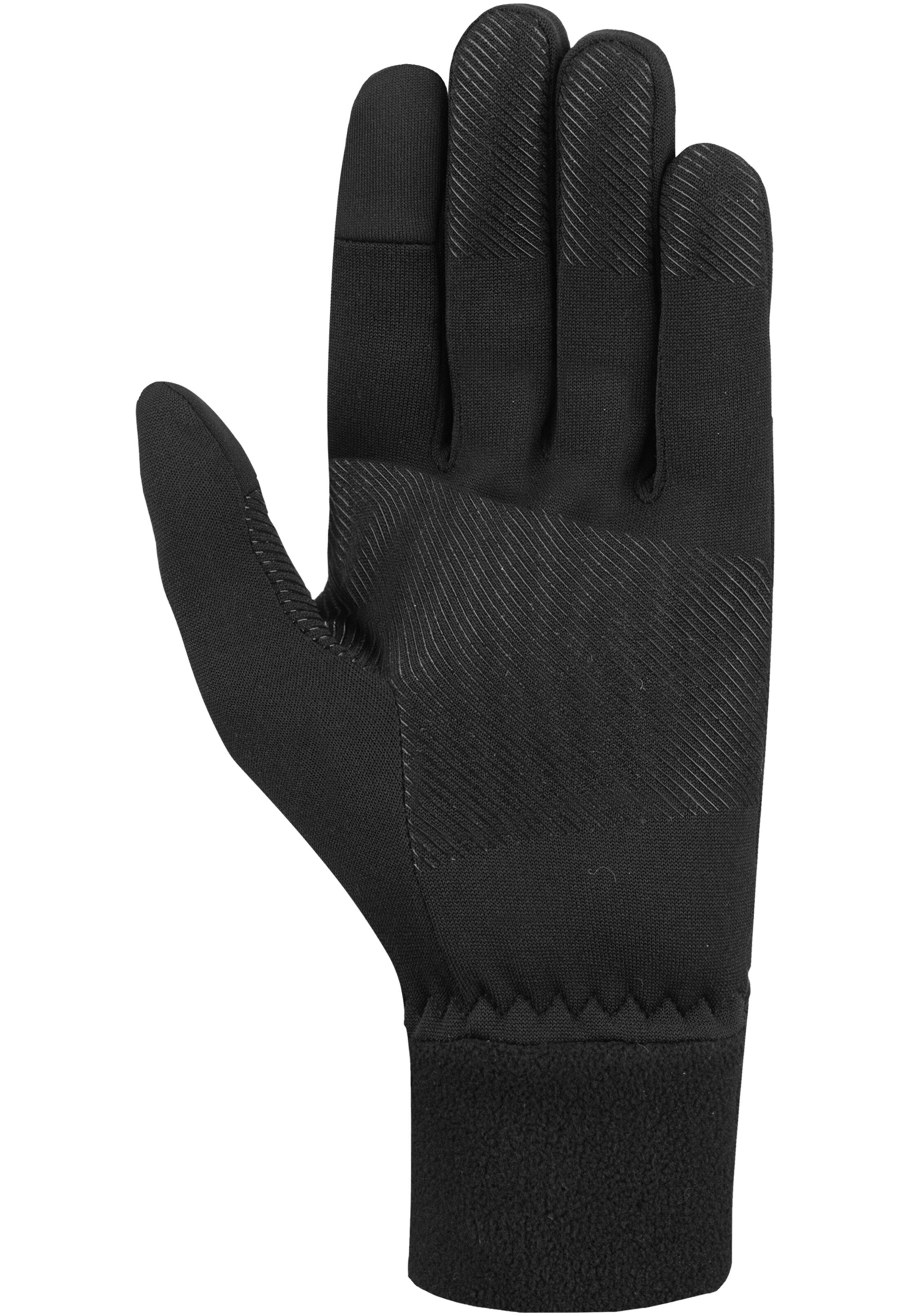 REUSCH Vingerhandschoenen 'Heat Liner TOUCH-TEC™' in Zwart