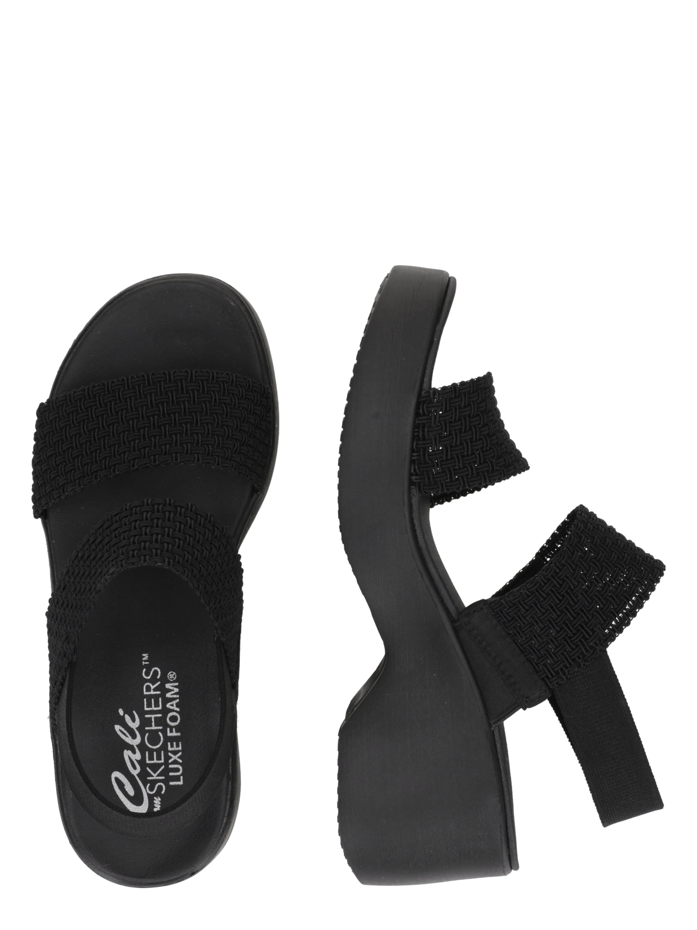 SKECHERS Sandaalit 'CALI DAY' värissä musta