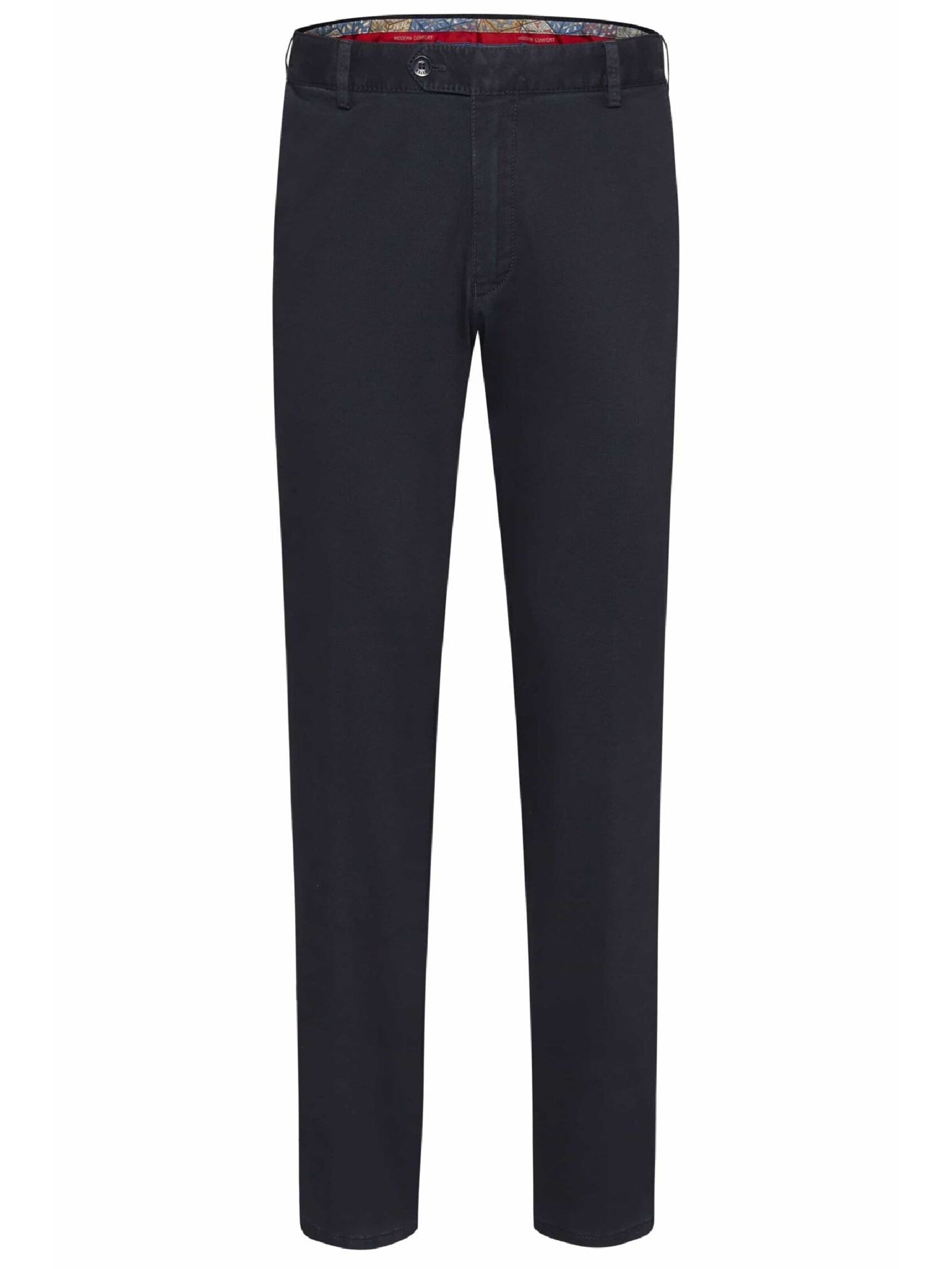 MEYER Regular Chino 'Oslo' in Blauw: voorkant