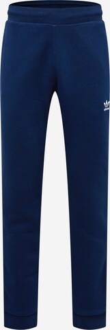 ADIDAS ORIGINALS Trousers 'Adicolor Essentials Trefoil' in Blue: front