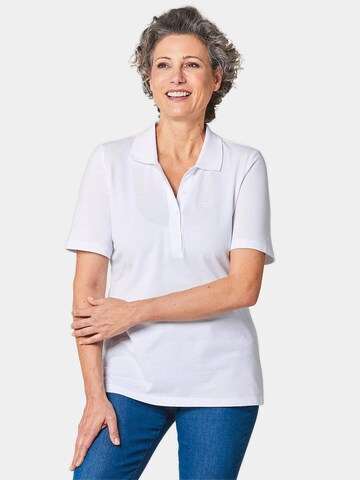 T-shirt Goldner en blanc : devant